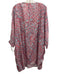 Charlotte Sparre Size M Pink, Baby Blue & Turquoise Silk Spotted Beaded Dress Pink, Baby Blue & Turquoise / M