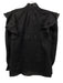 Isabel Etoile Marant Size 42 Black Linen Long Balloon Sleeve Button Up Top Black / 42