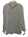 Anne Fontaine Size 46 White Cotton Blend Long Sleeve Eyelet Button Front Top White / 46