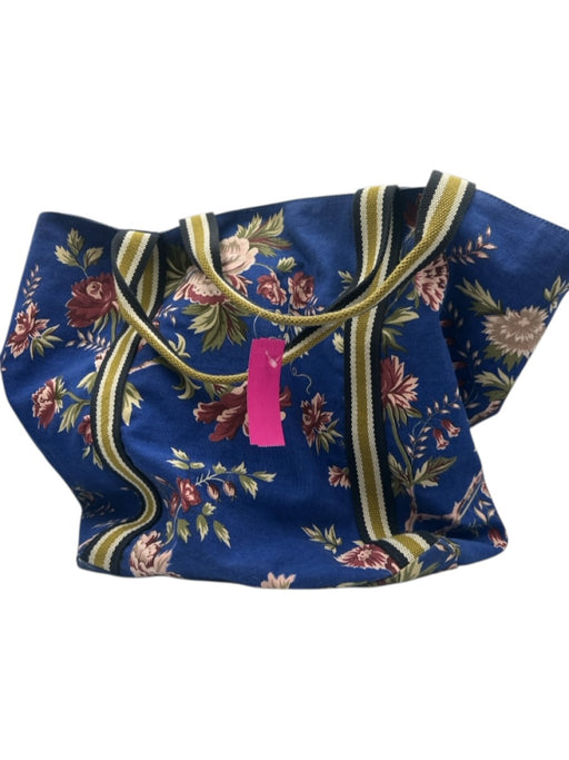 Inouitoosh Blue & Multi Floral Tote Bag Blue & Multi / M/L