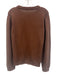 Julia Armory Size XL Brown Cotton Long Sleeve Knit Cardigan Pockets Sweater Brown / XL