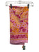 Maison Lecomte Flament Pink, Orange, Yellow Cotton Square Floral scarf Pink, Orange, Yellow