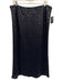 Ann Mashburn Size L Navy Polyester Elastic Waist Fully Sequined Midi Skirt Navy / L