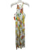 Kobi Halperin Size S White & Multi Silk Blend Abstract Floral Sleeveless Dress White & Multi / S