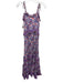 Bell by Alicia Bell Size XS Purple, Pink & Blue Silk & Cotton Floral Dress Purple, Pink & Blue / XS