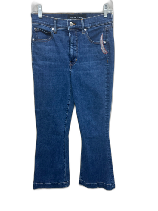 Veronica Beard Jeans Size 28 Medium dark wash Cotton Blend Denim High Rise Jeans Medium dark wash / 28