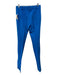 The Attico Size 40 Cerulean Blue Polyester Front Crease Front Slit Tapered Pants Cerulean Blue / 40