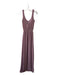 Show Me Your Mumu Size XXS Mauve Pink Polyester V Neck Sleeveless Maxi Dress Mauve Pink / XXS