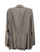 Donna Karan Size 12 Brown Lyocell blend 2 Buttons Elastic Waist Blazer Jacket Brown / 12