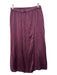Vince Size S Purple Silk Paneled Tulip Front Elastic Back Skirt Purple / S
