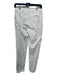 Onia Size S White COTTON & LINEN Elastic Drawstring Straight cuff Pants White / S