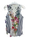 Aratta Silent Journey Size Small White, Blue & Multi Cotton & Polyester Top White, Blue & Multi / Small