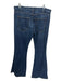 Current Elliot Size 32 Blue Wash Cotton Cotton Zip & Button Ripped Flare Jeans Blue Wash / 32