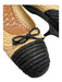 Bottega Veneta Shoe Size 38.5 Black & Beige Jute round toe Woven Bow Pumps Black & Beige / 38.5