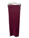 Current Air Size S/M Maroon Textured Elastic Waist Midi Skirt Maroon / S/M