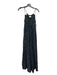 Maeve Size 6 Black & White Viscose Polka Dots Spaghetti Strap Wide Leg Jumpsuit Black & White / 6