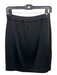 Griffith Gray for St John Size 2 Black Elastic Waist Knit Mini Skirt Black / 2