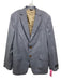 Vivienne Westwood Gray Wool Blend Woven Accent 2 Button Men's Blazer 52