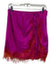 Intimately Free People Size L Fuschia & orange Polyester Tie Waist Skirt Fuschia & orange / L