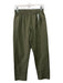 Outdoor Voices Size XS Olive Green Polyester Zip Pockets Low Rise Straight Pants Olive Green / XS