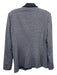 Ecru Size 6 Gray & Black Cotton & Polyester Front Pocket Button Ribbed Jacket Gray & Black / 6