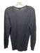 Helmut Lang Size S Black Wool Long Sleeve V Neck Quarter Button Ribbed Top Black / S