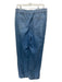 Ba&sh Size 2/M Medium Wash Cotton High Rise Pleated Straight Jeans Medium Wash / 2/M