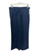 Milly Size P Navy, Red & White Polyester Blend Elastic Waist Drawstring Pants Navy, Red & White / P