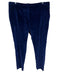 Altuzarra Size 42 Navy Cotton Velvet Cropped Pants Navy / 42