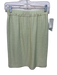 St John Collection Size 2 Lime Green Wool Blend Elastic Waist Skirt Lime Green / 2