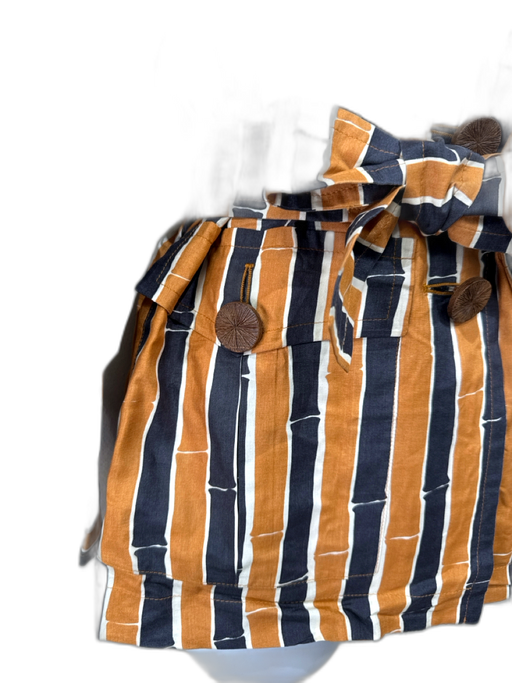 Yves Saint Laurent Rive Gauche Size XS / 34 Orange, Navy Blue, White Sash Jacket Orange, Navy Blue, White / XS / 34