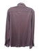 Armani Size L Red Synthetic Micro Button up Men's Long Sleeve Shirt Red / L