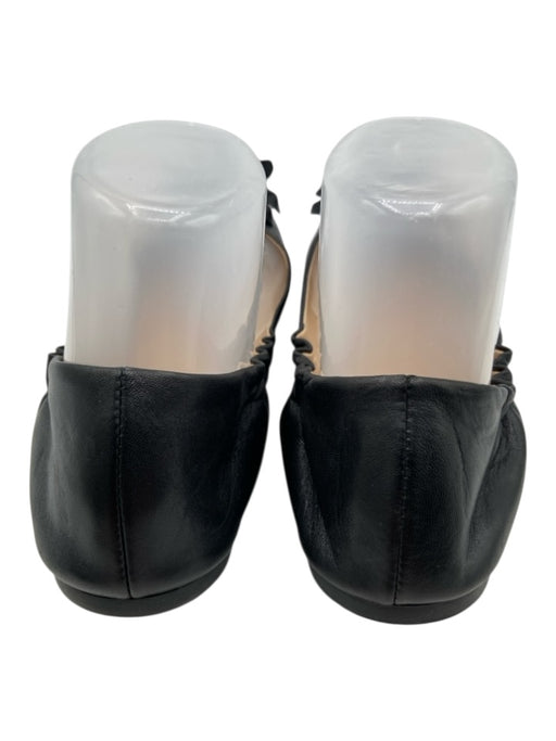 Tory Burch Shoe Size 8 Black Patent Leather Floral Application Stretch Shoes Black / 8