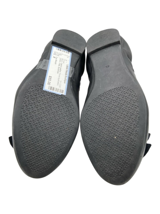 Tory Burch Shoe Size 8 Black Patent Leather Floral Application Stretch Shoes Black / 8