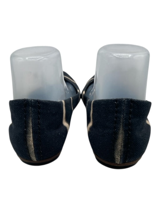 Proenza Schouler Shoe Size 39.5 Black & Cream textile upper Tie Dye Pump Flats Black & Cream / 39.5