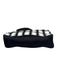 Timmy Woods Black & Iridescent Canvas Mother of Pearl Squares Zip closure Bag Black & Iridescent / M