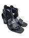 Ann Demeulemeester Shoe Size 39 Black Leather Buckle Criss Cross Strap Sandals Black / 39