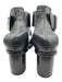 Ann Demeulemeester Shoe Size 39 Black Leather Buckle Criss Cross Strap Sandals Black / 39