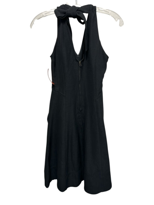Ulla Johnson Size S Black Paneled Pockets Above Knee Dress Black / S