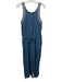 Closed Size XS Blue Cotton Blend Chambray Button Straps Jumpsuit Blue / XS