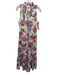 Elizabeth James the Label Size M Pink, Blue & Multi Cotton Sleeveless Maxi Dress Pink, Blue & Multi / M