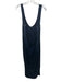 AG Adriano Goldschmied Size XS Navy Cotton Shoulder Straps Elastic Back Dress Navy / XS