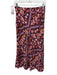 Rhode Size 4 Plum, Lavender & Multi Viscose Side Zip Abstract Print Skirt Plum, Lavender & Multi / 4