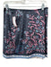 Emilio Pucci Size S Gray, Pink & white Nylon Elastic Waist Floral Mini Skirt Gray, Pink & white / S