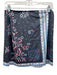 Emilio Pucci Size S Gray, Pink & white Nylon Elastic Waist Floral Mini Skirt Gray, Pink & white / S