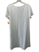 Eileen Fisher Size S/P White Tencel Blend Short Sleeve Paneled Knee Length Dress White / S/P