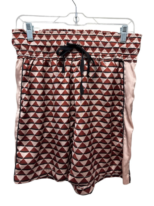 Scotch & Soda Size Small Brown, Beige, Black Polyester Triangle Pockets Shorts Brown, Beige, Black / Small