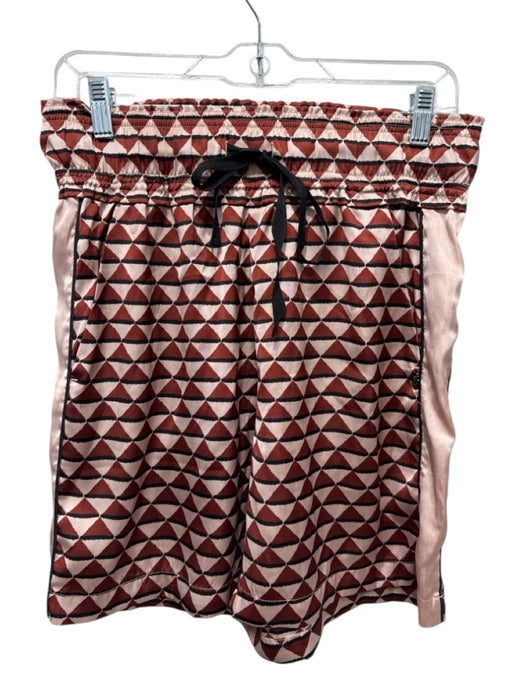 Scotch & Soda Size Small Brown, Beige, Black Polyester Triangle Pockets Shorts Brown, Beige, Black / Small