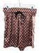 Scotch & Soda Size Small Brown, Beige, Black Polyester Triangle Pockets Shorts Brown, Beige, Black / Small