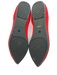 Rothy's Shoe Size 10.5 Red Orange Textile Pointed Toe Woven Flats Red Orange / 10.5